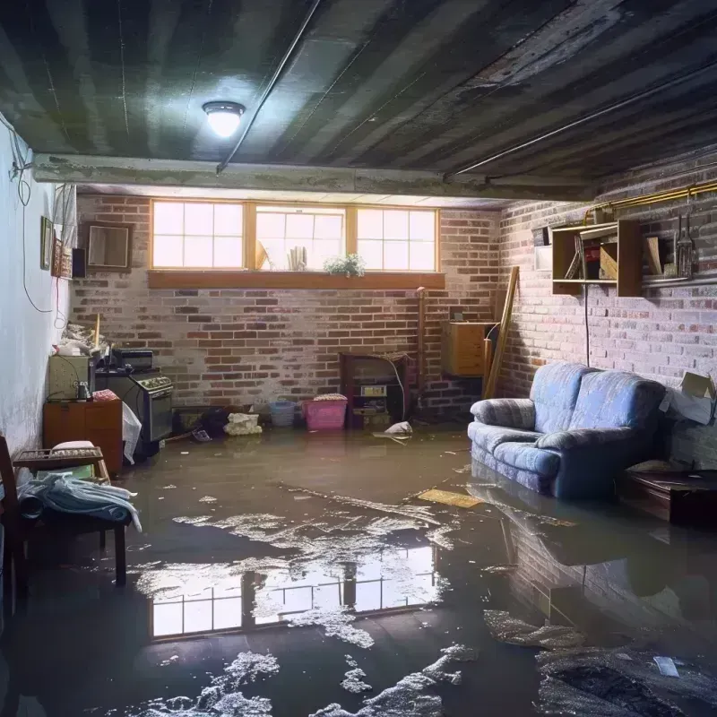 Flooded Basement Cleanup in Burke, SD